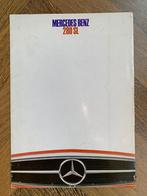 Nederlandse brochure Mercedes-Benz 280 SL Pagode 1968 izgs!, Boeken, Zo goed als nieuw, Mercedes-Benz, Mercedes, Ophalen of Verzenden