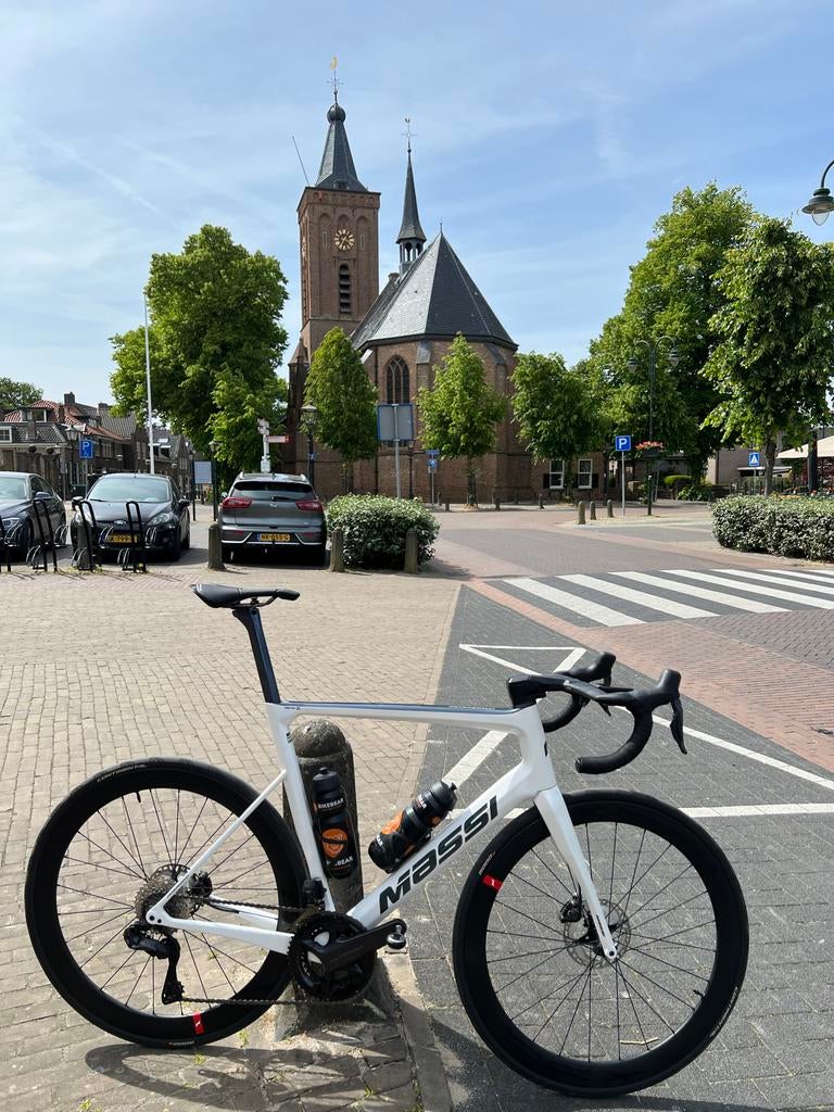 Massi Arrow Racefiets - Ultegra Di2, Carbon Cockpit, Fietsen en Brommers, Fietsen | Racefietsen, 28 inch, Carbon, Heren, Zo goed als nieuw