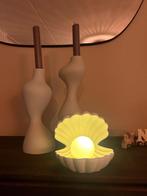 Schelp lamp, Huis en Inrichting, Lampen | Tafellampen, Ophalen of Verzenden, Nieuw, Overige materialen, Minder dan 50 cm