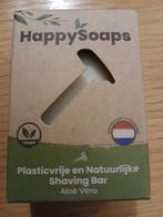 HappySoaps Aloë Vera shaving bar/happy soaps scheerschuim, Ophalen of Verzenden, Nieuw, Gehele gezicht