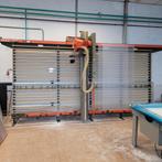 Holz-her 1265 verticale platenzaag / wandzaag, Ophalen, Gebruikt, 1200 watt of meer, 70 mm of meer