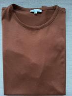 Reiss shirt mt M. Egyptisch katoen. 10,-., Bruin, Zo goed als nieuw, Reiss, Verzenden