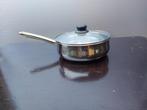 Steelpan met deksel, Ophalen, Zo goed als nieuw, Rvs, Pannenset