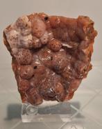 Chalcedoon met rode hematiet, Verzamelen, Mineralen en Fossielen, Ophalen of Verzenden, Mineraal
