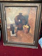 Mooi oud schilderij, Huis en Inrichting, Ophalen, Schilderij, 75 cm of meer