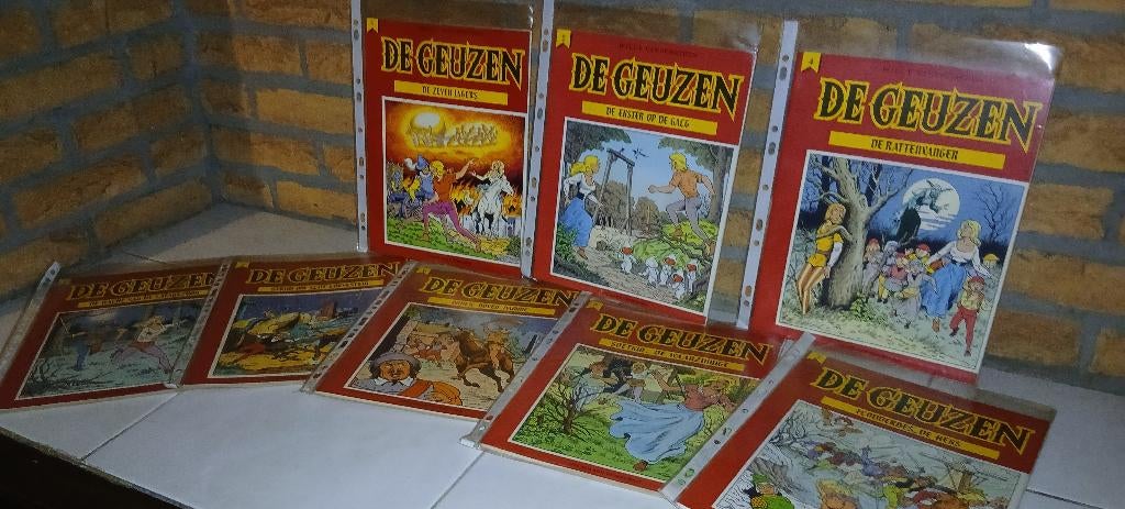 De Geuzen, 8 titels, Boeken, Stripboeken, Nieuw, Meerdere stripboeken, Ophalen
