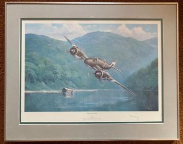 Prent van een Beaufighter ingelijst  beschikbaar voor biedingen