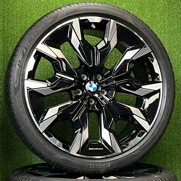 Originele 21 inch BMW 954i velgen met banden 5-serie g60 g61, Auto-onderdelen, Banden en Velgen, Banden en Velgen, Zomerbanden