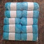 10  bollen Scheepjes Linen Soft nr. 614 turquoise, Ophalen of Verzenden, Nieuw, Materiaal