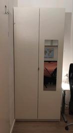 Witte Pax kast met 2 lades, Huis en Inrichting, Kasten | Kledingkasten, Ophalen, Gebruikt, 200 cm of meer, 50 tot 100 cm