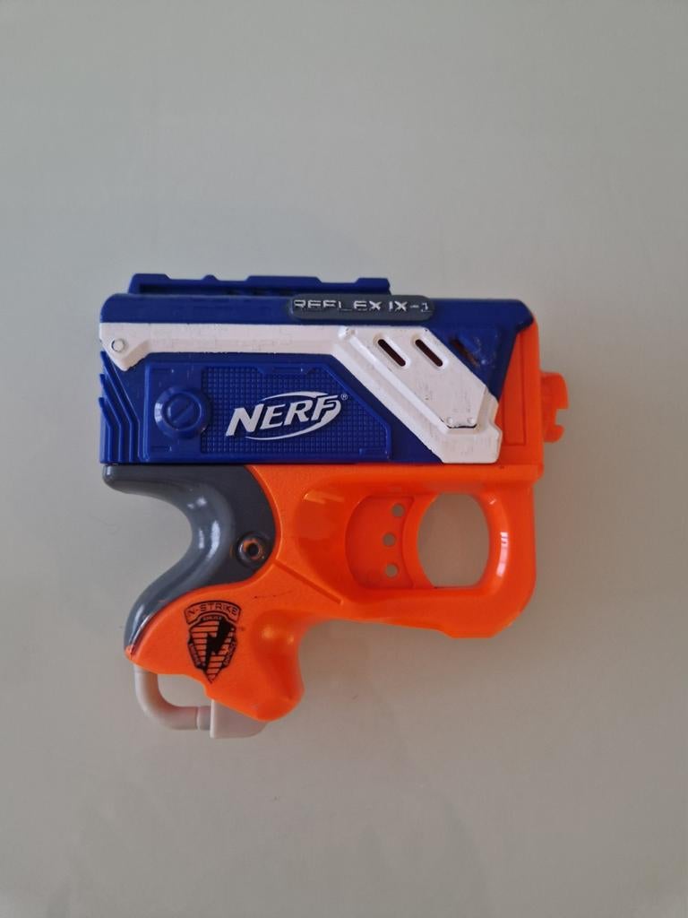 Nerf Reflex IX-1 Blaster - Oranje/Blauw, Ophalen of Verzenden, Gebruikt, Jongen of Meisje