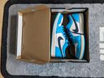Nike Jordan 1 Low UNC Blue 2021, Gedragen, Blauw, Ophalen of Verzenden, Sneakers of Gympen