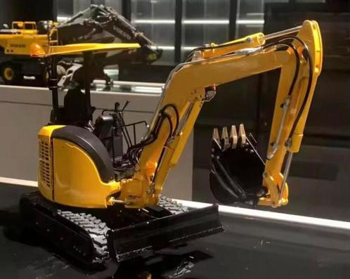 Komatsu PC30 minigraver Lesu RC 1/14, Hobby en Vrije tijd, Modelbouw | Auto's en Voertuigen, Nieuw, Groter dan 1:32, Overige merken