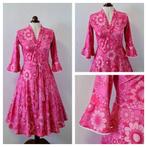 New retro Flower dress S/M Jambymaj, Kleding | Dames, Nieuw, Knielengte, Roze, Maat 36 (S)