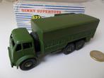 1955 Dinky Supertoys 622. 10 TON ARMY TRUCK +ORIG. DOOS! (D), Ophalen of Verzenden, Zo goed als nieuw, Bus of Vrachtwagen, Dinky Toys