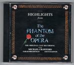 Highlights from the Phantom of the Opera, Cd's en Dvd's, Ophalen of Verzenden, Modernisme tot heden, Zo goed als nieuw, Overige typen