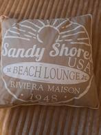 Riviera maison kussen, Huis en Inrichting, Ophalen, Zo goed als nieuw, Vierkant