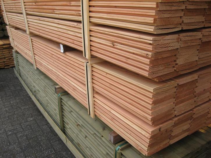 Douglas zweeds rabat 175mm. Mooie kwaliteit! (*), Tuin en Terras, Palen, Balken en Planken, Nieuw, Ophalen of Verzenden