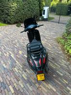 Vespa Sprint – Bromfiets, Glans Zwart, Accessoires incl., Fietsen en Brommers, Scooters | Vespa, Ophalen, Gebruikt, Overige modellen