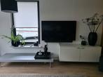 Interstar TV Meubel - Wit / Grijs, Huis en Inrichting, Ophalen, 100 tot 150 cm, Zo goed als nieuw, Minder dan 100 cm