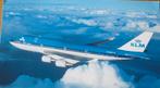 KLM Boeing 747 - 400 op nieuwe ansichtkaart, Verzenden, 1980 tot heden, Ongelopen, Overige thema's