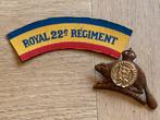 Royal 22st Regiment emblemen, Ophalen of Verzenden