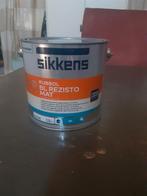 2,5L Sikkens Rubbol BL rezisto mat verkeerswit Ral 9016, Doe-het-zelf en Verbouw, Verf, Beits en Lak, Wit, Nieuw, Ophalen of Verzenden