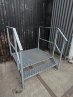 Gegalvaniseerde stalen trap - bordes, Ophalen, Gebruikt, Trap, Minder dan 2 meter