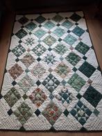 Handgemaakte Patchwork Quilt / Kleed/ Wandkleed, 200 cm of meer, Ophalen of Verzenden, Rechthoekig, Crème