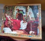 Oude houten blokkenpuzzel met sprookjes, Ophalen of Verzenden