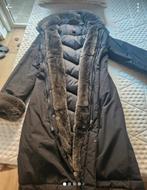 Woolrich winterjas, Kleding | Dames, Blauw, Maat 42/44 (L), Ophalen of Verzenden, Zo goed als nieuw