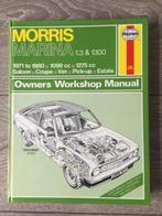 Haynes Manual vraagbaak Morris Marina 1.3 / 1300 1971-1980, Ophalen of Verzenden