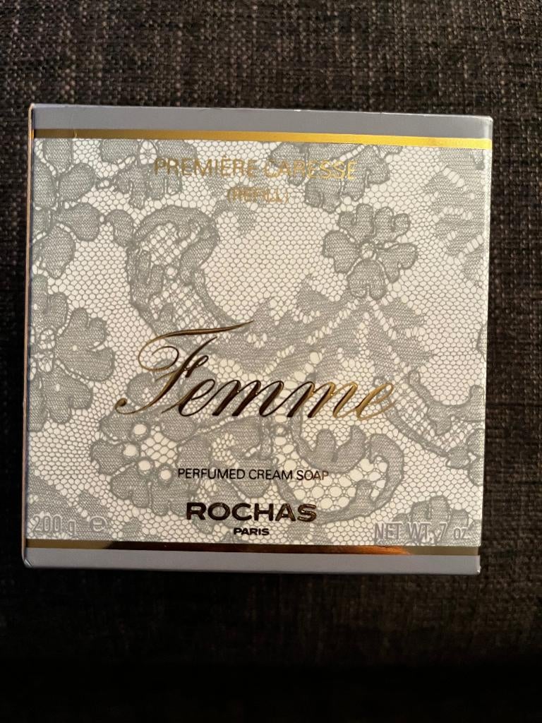 Rochas Femme, Premiere Caresse, zeep, 200 gr., nieuw, Ophalen of Verzenden, Nieuw