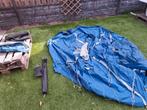 Koepeltent blauw tweepersoons, Ophalen, Gebruikt, Tot en met 2
