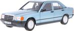Mercedes Benz 190 E 1984 Blauw Schaal 1/18 Norev 183828, Hobby en Vrije tijd, Modelauto's | 1:18, Auto, Norev, Ophalen of Verzenden