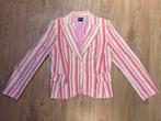 Swing blazer colbert jasje gestreept maat XL, Maat 46/48 (XL) of groter, Ophalen of Verzenden, Jasje, Roze