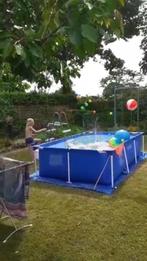 zwembadje   +/- 150x300x50cm, Kinderen en Baby's, Speelgoed | Buiten | Opblaasfiguren, Ophalen, Gebruikt