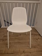 Lidas eetkamerstoel, Ophalen, Wit, Zo goed als nieuw, Metaal
