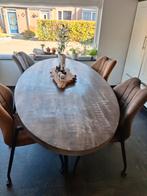 Eettafel, Huis en Inrichting, Gebruikt, 200 cm of meer, Rechthoekig, 50 tot 100 cm