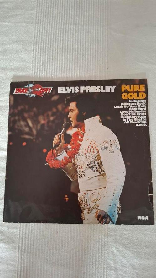 Elvis Presley – Pure Gold 1976  PJL 1 - 8078 STEREO, Verzamelen, Muziek, Artiesten en Beroemdheden, Gebruikt, Cd of Plaat, Ophalen of Verzenden