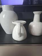 Keramiek x3 *Brynxz *, Huis en Inrichting, Woonaccessoires | Vazen, Ophalen, Gebruikt, Wit, Aardewerk of Porselein