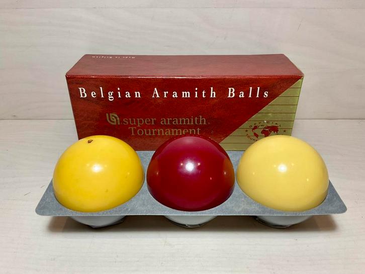 Belgian Aramith Balls Super Aramith Tournament, Sport en Fitness, Biljarten en Poolen, Ophalen of Verzenden