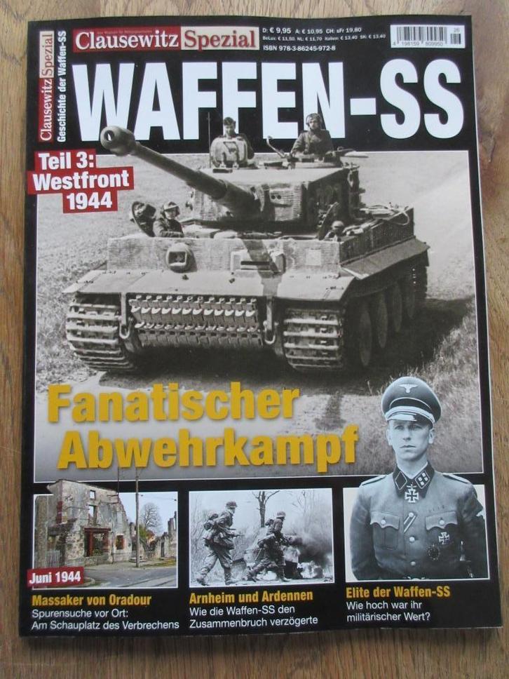 Waffen-SS Clausewitz Spezial Arnheim Ardennen Wittmann, Verzamelen, Militaria | Tweede Wereldoorlog, Boek of Tijdschrift, Duitsland