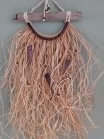 Raffia wandhanger, wanddecoratie, muurhanger, Ophalen of Verzenden, Nieuw