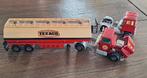 Matchbox tankwagen met 2 trucks en 2 extra trailers, Ophalen, Zo goed als nieuw, Bus of Vrachtwagen, Matchbox