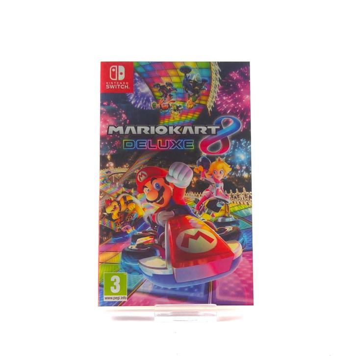 Nintendo Switch Game: Mario Kart 8 Deluxe, Spelcomputers en Games, Spelcomputers | Nintendo Switch, Zo goed als nieuw