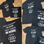T shirt Audi auto merk cadeau nieuw bedrukte kleding sale, Ophalen of Verzenden, Nieuw, Overige maten, Zwart