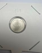 Nederlandse Antillen. Juliana. 1/10 Gulden 1963 Sch 1401-1, Postzegels en Munten, Munten | Nederland, Ophalen of Verzenden, Koningin Juliana