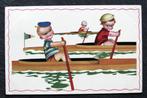 Jongen met het matrozenpetje roeit het hardst, 1939, Verzenden, Voor 1920, Gelopen, Sport en Spel