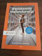 Basiskennis taalonderwijs - pabo studieboek, Boeken, Zo goed als nieuw, Henk Huizenga, Alpha, HBO